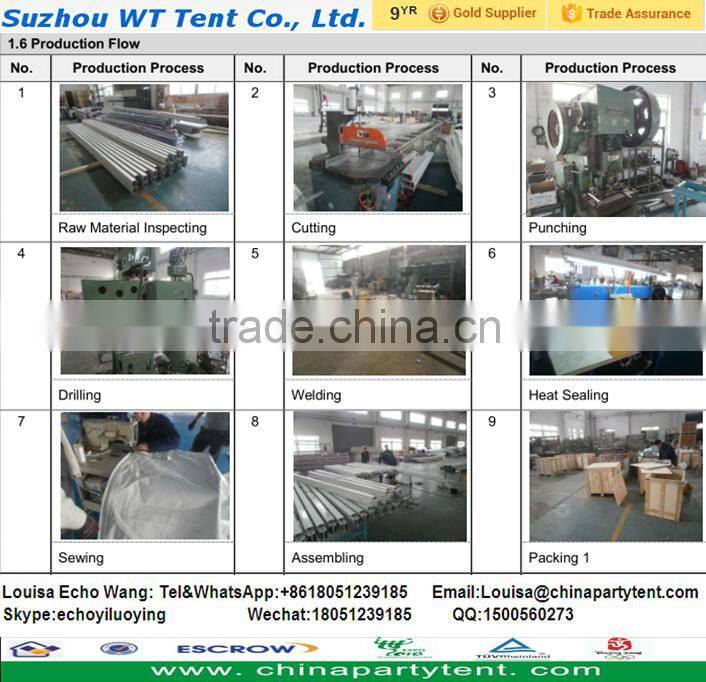 20 x 20 Outdoor luxury aluminum pagoda wedding tent for sale