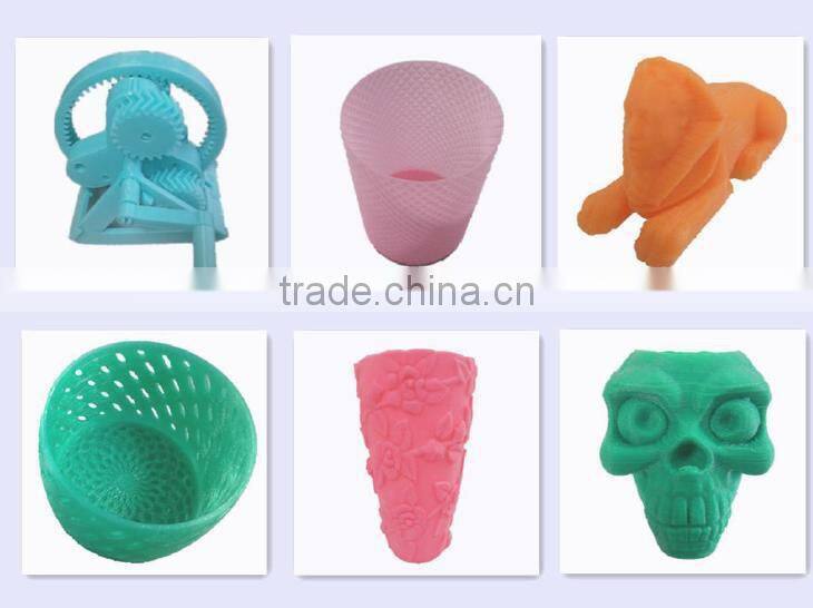 Full Color Good Quality 3D Printer White Filament 1.75mm ABS 1kg/2.2lbs For RepRap MarkerBot