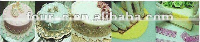 Acrylic cake edge cutter set,cake decorating set