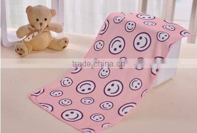 Beautiful printed microfiber towel, especially suitable for children