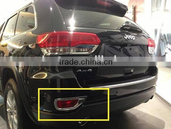 2014 Grand Cherokee ABS Chrome Car Tail Fog Lamp Cover