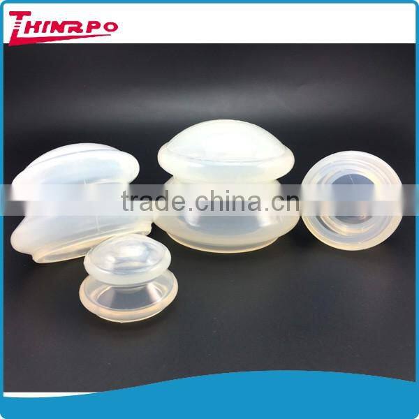 Custom vacuum cupping medical silicone movable suction cups therapy