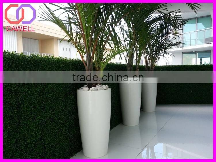 plastic green artificial hedge fence