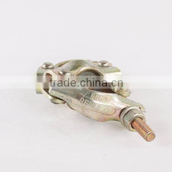 Types of scaffolding Pipe clamps/galvanized punched clamps