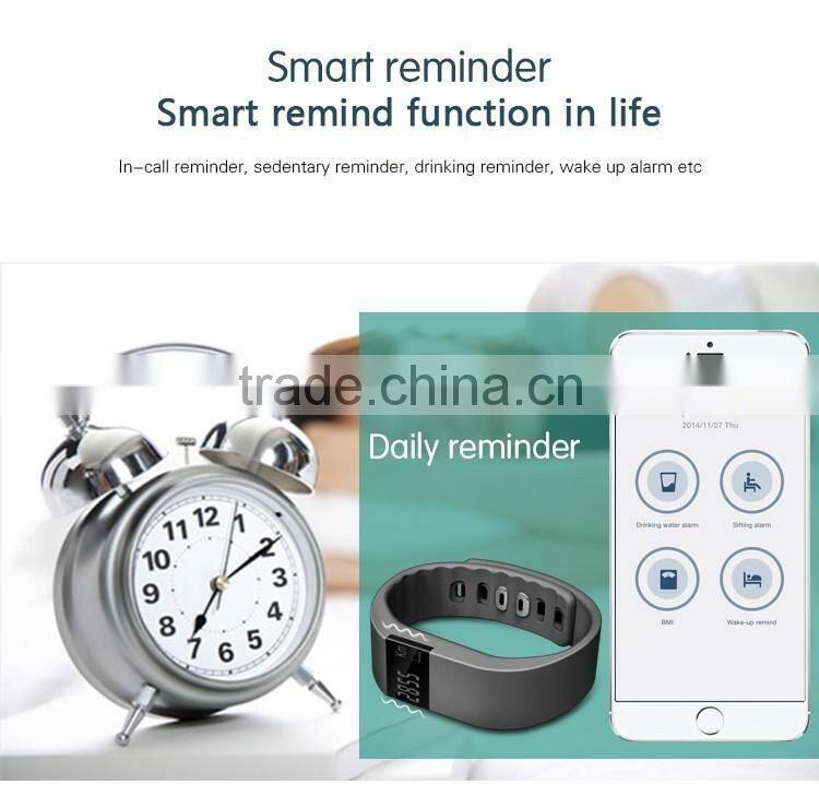 Waterproof Fitness Sleep Tracker Pedometer smart bracelet tw64 bluetooth smart sport watch