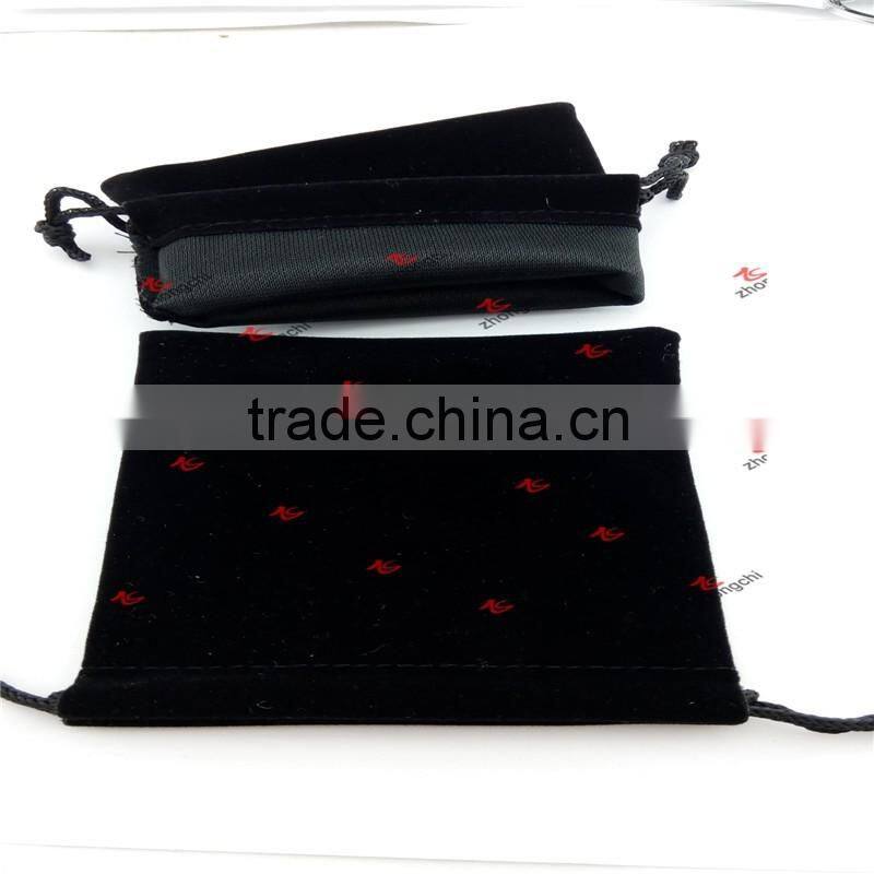 Black Velvet Pouch Jewelry Logo Bags for Christmas Gifts Jewellery bags (PLB51204)