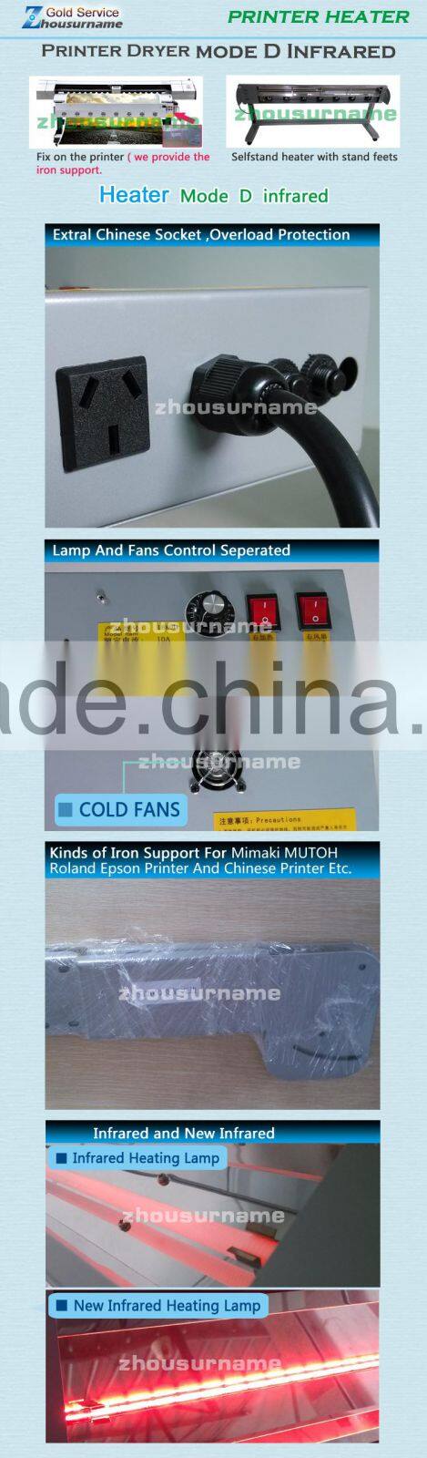 1880E 1880D printer dryer/printer heater/print media dryer system mimaki dryer system