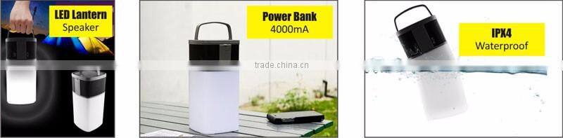M12025 LED Outdoor Lantern Built-in Bluetooth Speaker