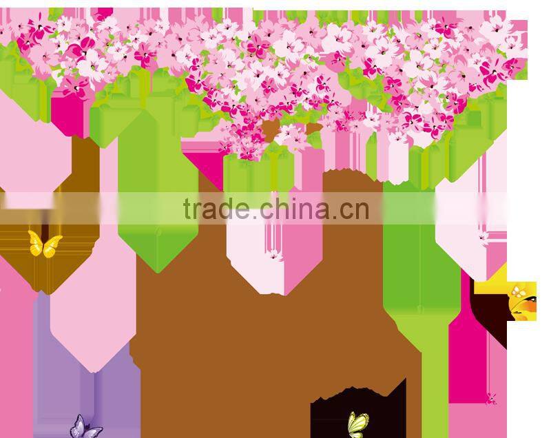 China Manufacturer Vinyl Flower of Life Sticker