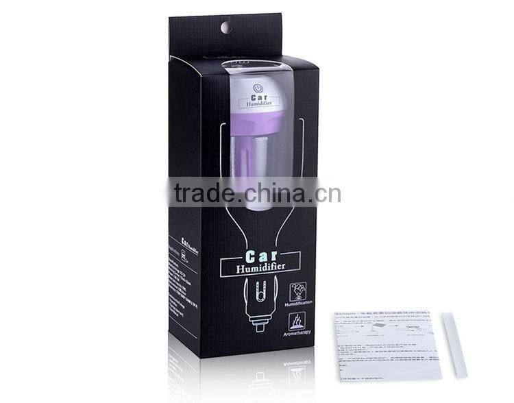 ultrasonic portable air cool mist usb mini aroma humidifier for car
