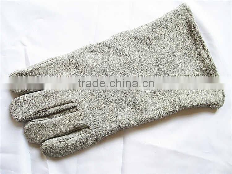 Heat Resistant Cow Split Leather Welder Gloves