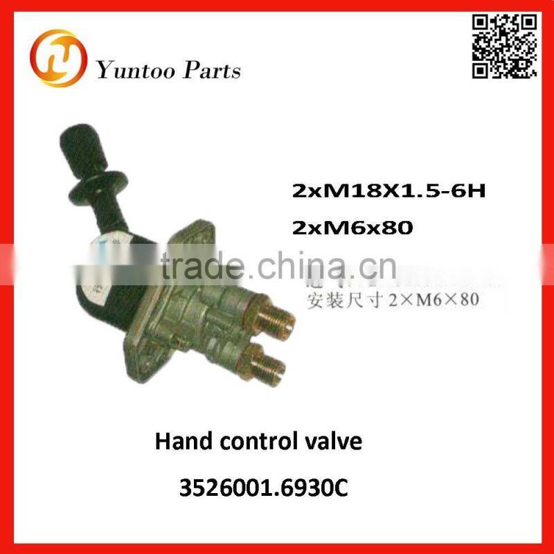Ankai bus hand control valve CA1170-3508100A