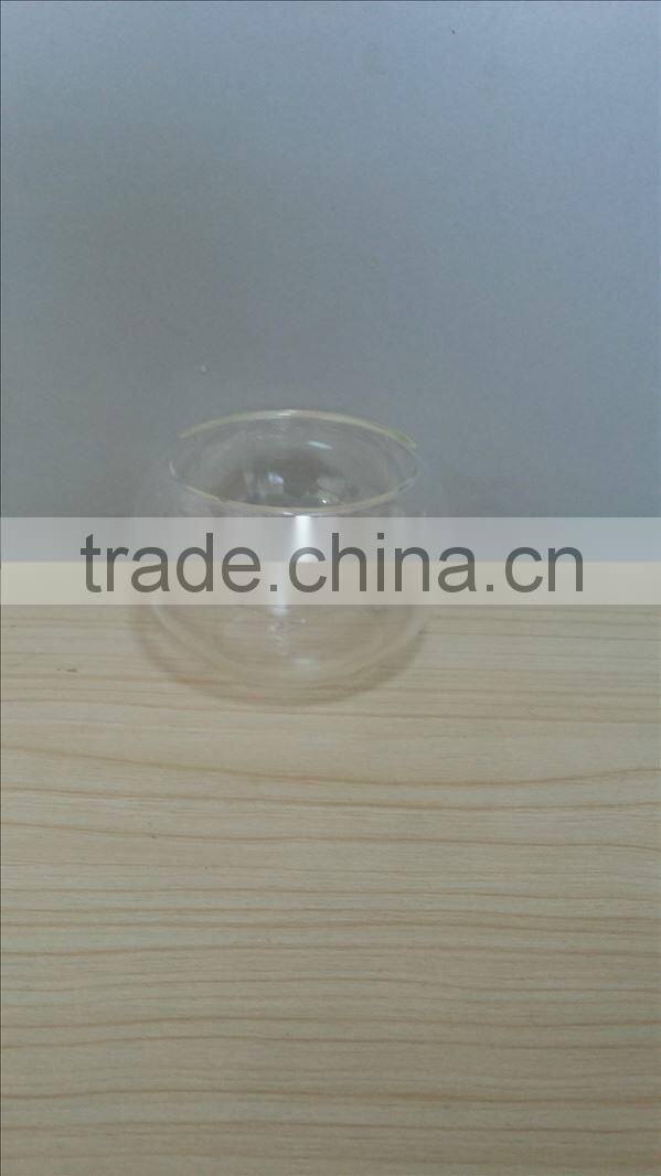 LongRun alibaba novelty light double wall wine glass cup