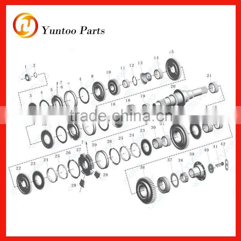 bus transmission Gearbox and parts for yutong bus
