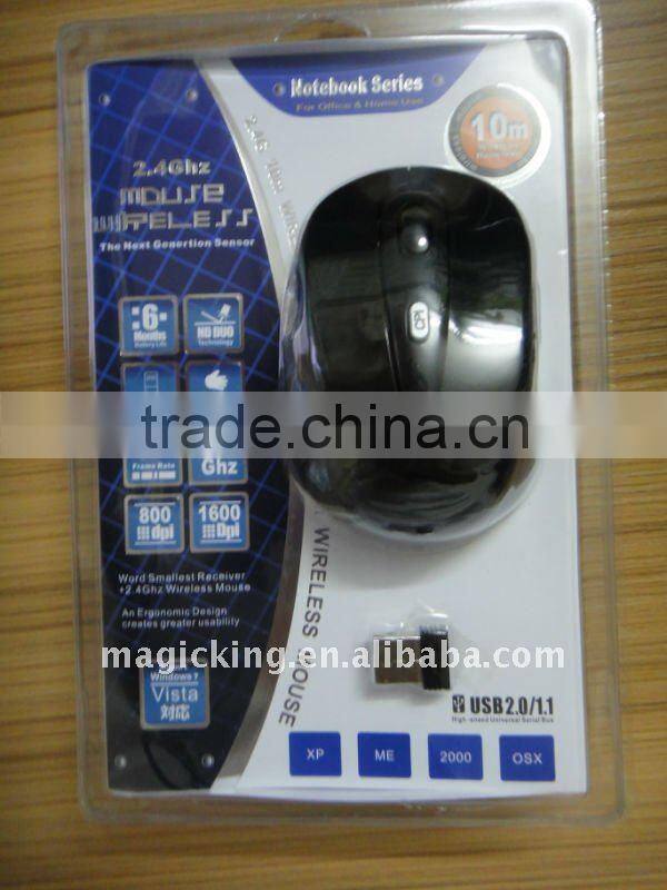 Hot selling 6D 2.4G wireless mouse