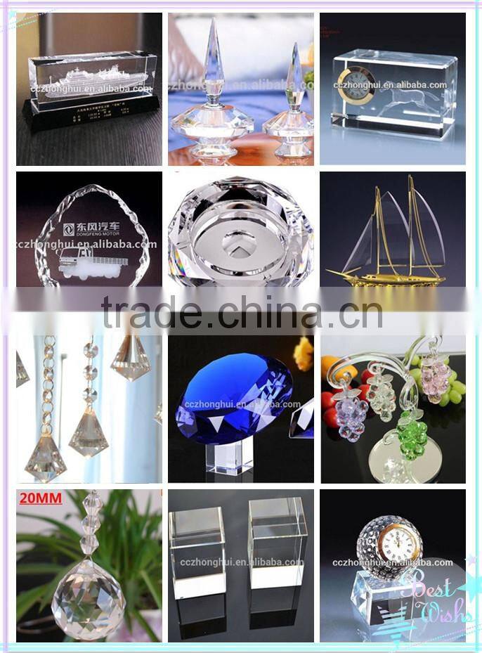 Hot Sale Fashional clear Crystal Piano for Wedding Souvenirs