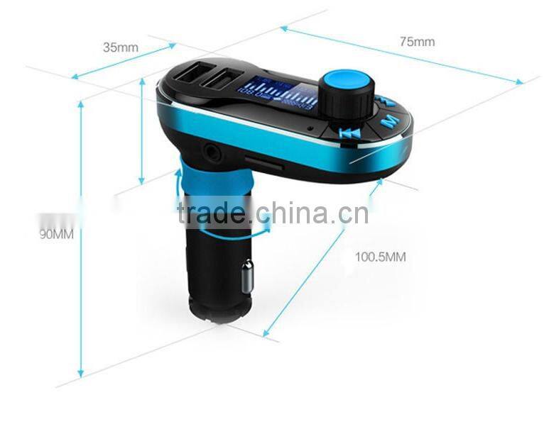 2016 new coming bluetooth car fm transmitter, fm broadcast transmitter for sale