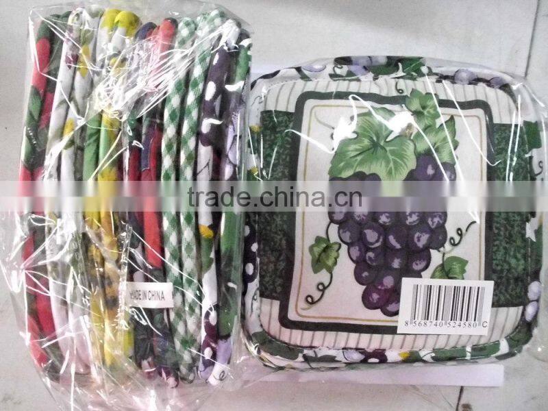lowest price for printed pot holder stock lot closeouts buying in bulk wholesale