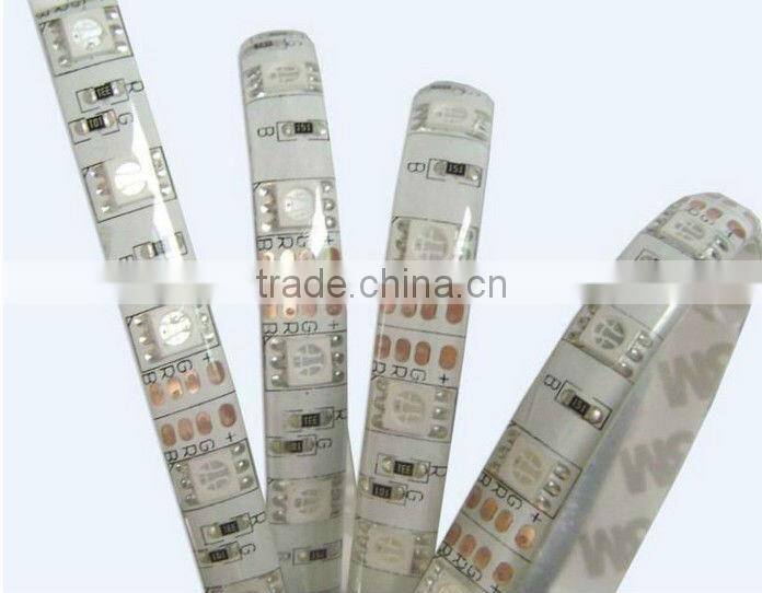 SMD 5050 3528 12v rgb led strip 24v 12v waterproof decorative led flat strip light