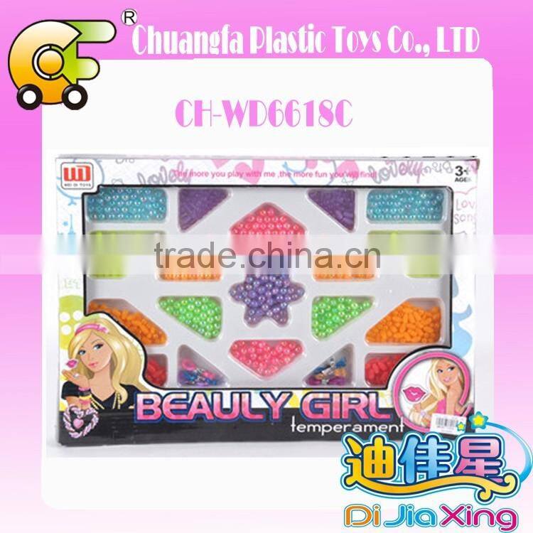 Latest design DIY beads necklace for kids playing