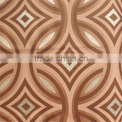 Popular and hot selling cheap pvc coated uarting wallpaper