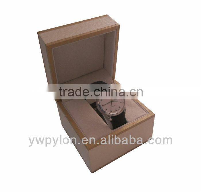 2014 leather watch boxes for packaging wholesale,watch storage box, box factory