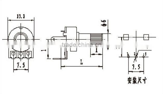potentiometer for amplifier