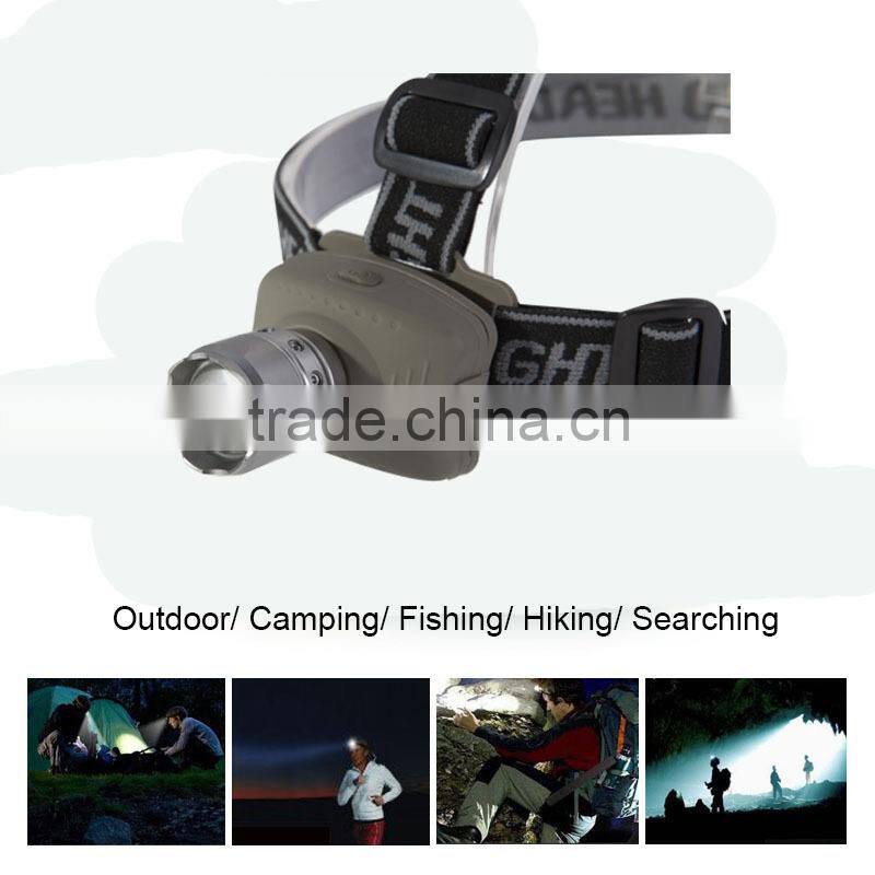 Telescopic design adjustable head hunting headlight head lamp