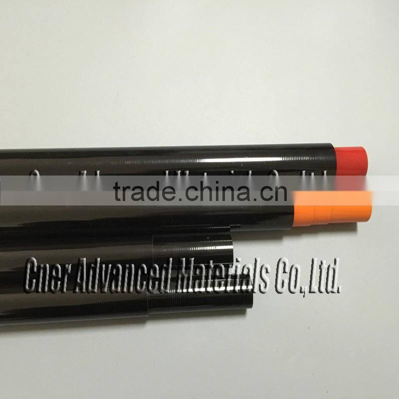 Carbon fiber & fiberglass hybrid telescopic tube