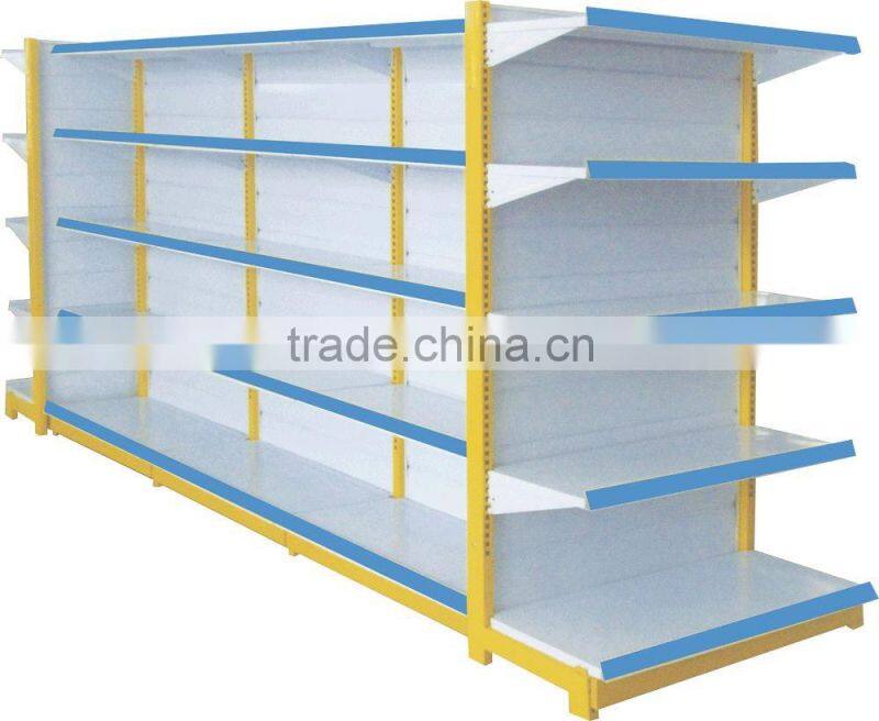 Hot selling custom supermarket rack with competitive price and top quality