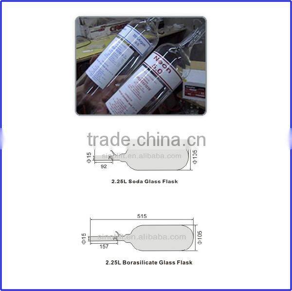 2015 Sinolite New High Purity Rare Gases Neon Argon Gas for Neon Sign