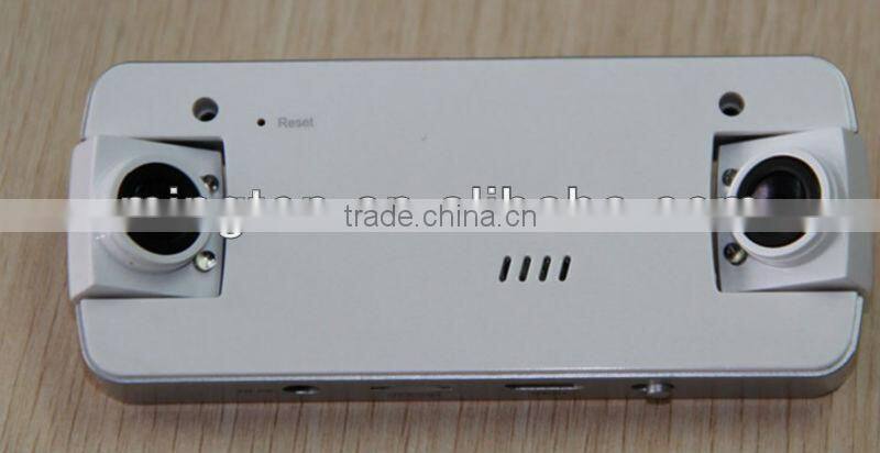 MD-2 HD Car DVR Black Box 720p dual lens