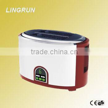 plastic CE GS CB approval 2 slice rotary toaster cover