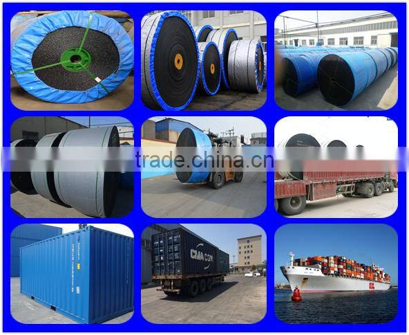 Long Belt Life Steel Reinforced Heavy Load Long Distance Transportation Of Metal Rubber Conveyor Belt/st series Belts Conveyor