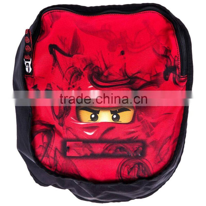 NINJAGO Kai Freshmen2 School Bag LEGO Ninjago Future Backpack School Bag Attachable gym bag(ES-Z174)