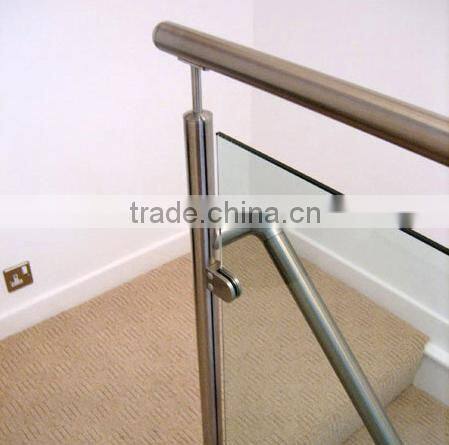 Stainless Steel Guard Bar Or Stairs Use U-Type Clamp