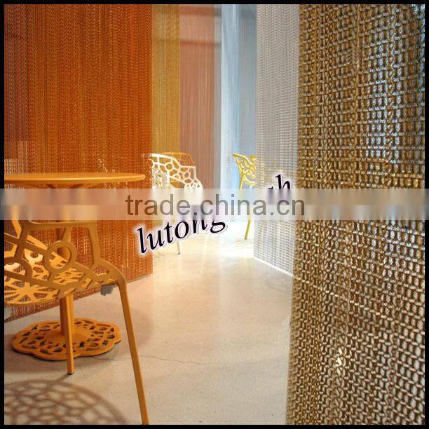 China manufacturer Aluminum chain curtain for interior decoration