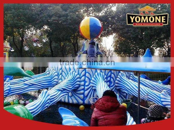 Swimming dolphins rotary rides amusement rides swing dolphin for sale