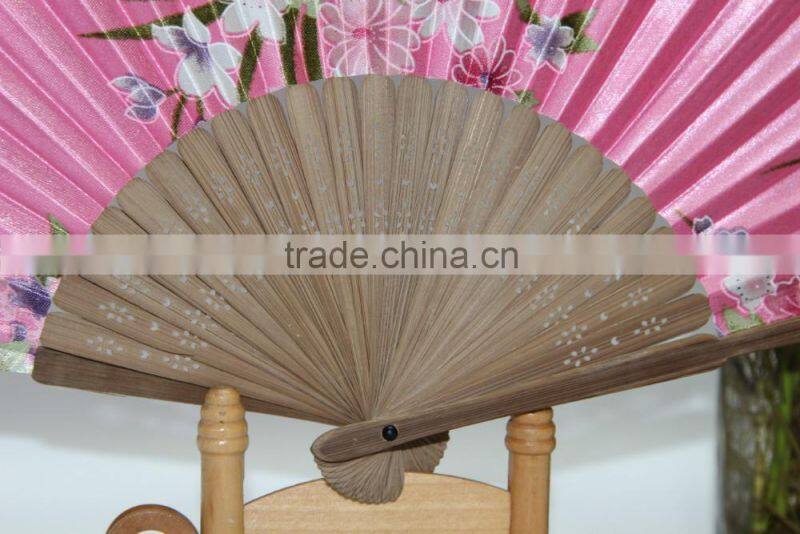 silk fan craft fan lady hand fan for gift