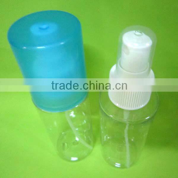 LDPE Black Empty Plastic Shampoo Bottle with Pump Sprayer in High Quality