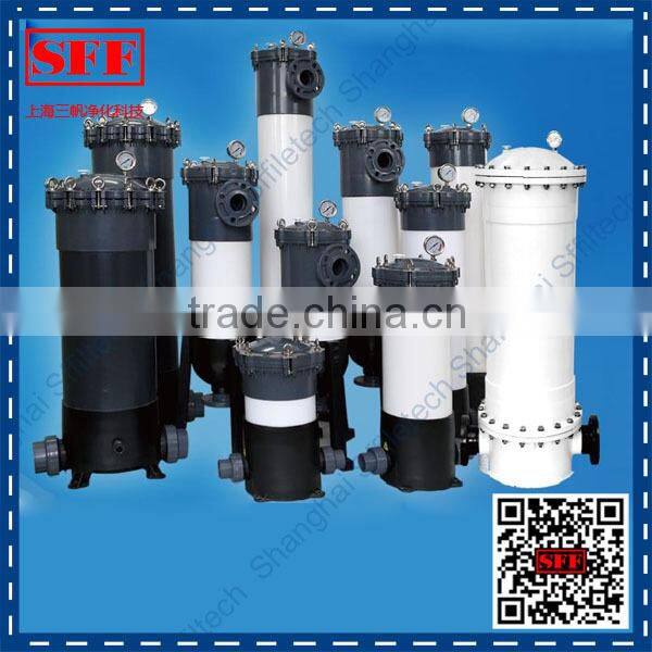 water filter housing size 5 PP plastic filter housing