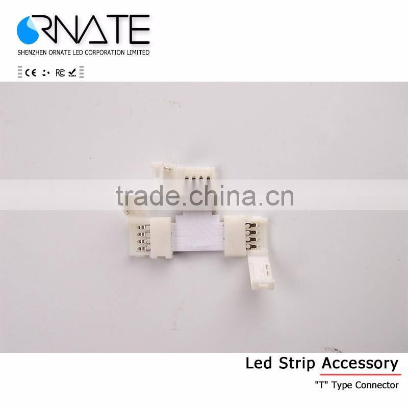 Led Strip Connector No Need Soldering for 10mm RGB 5050 Strip