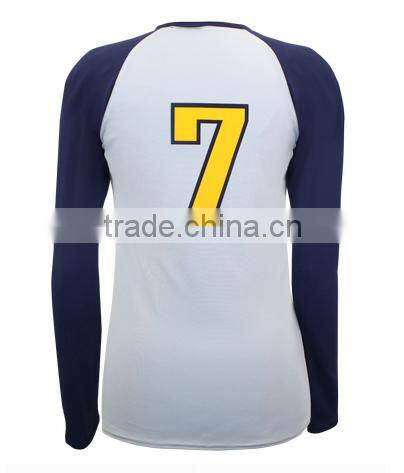 High quality sublimated girls volleyball uniform inflatable volleyball jersey volleyball set