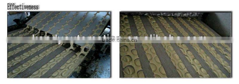 Crispy biscuit dumping shape forming making machine