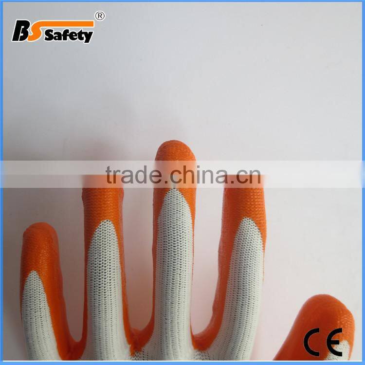 BSSAFETY plam nitrile coated chemical resistant glove
