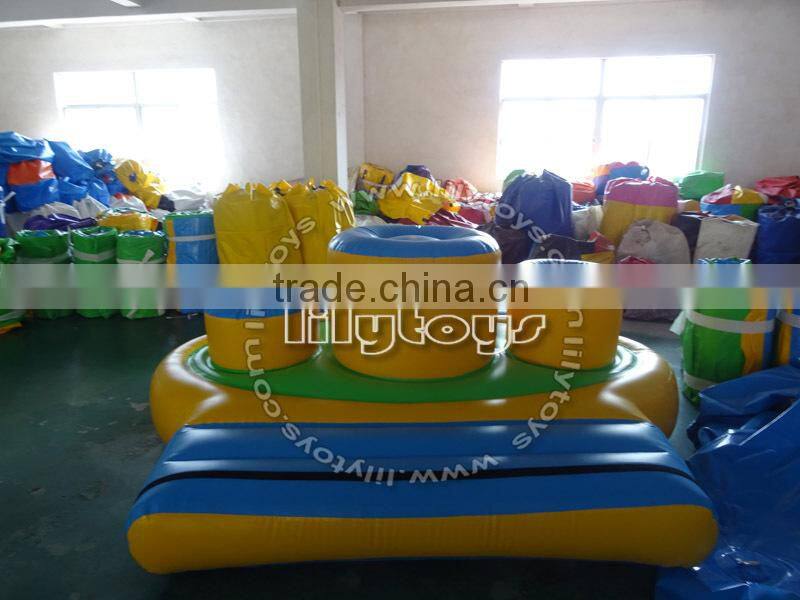 Inflatable water sport toys, funy inflatable water toys for the lake,