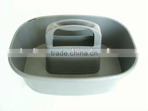 plastic baskets with handle