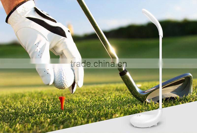 Rechargeable golf-shape touch-Sensitive Control flexible Eye Care reading led desk lamp