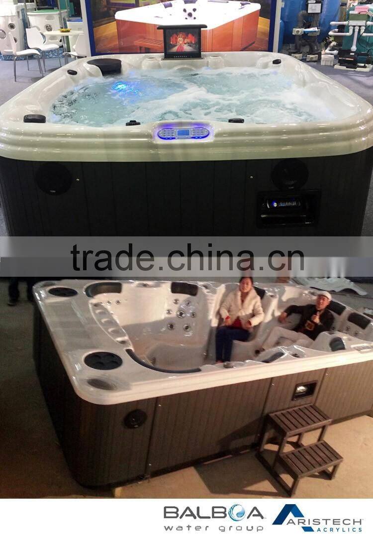 Christmas Style Fiberglass Luxury Swim Pool in Supreme PROMOTION JY8601