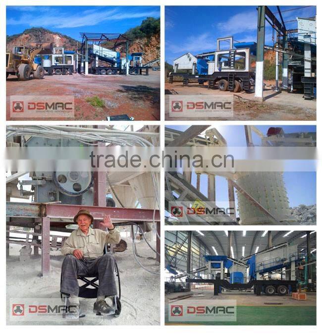 Mobile Impact Crusher, mobile crushing plant With Perfect Performance From Top 10 China Brand manufacture
